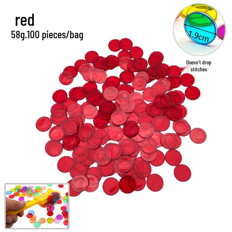 Magnetic Color-Matching Discs for Scientific Experiments and Teaching