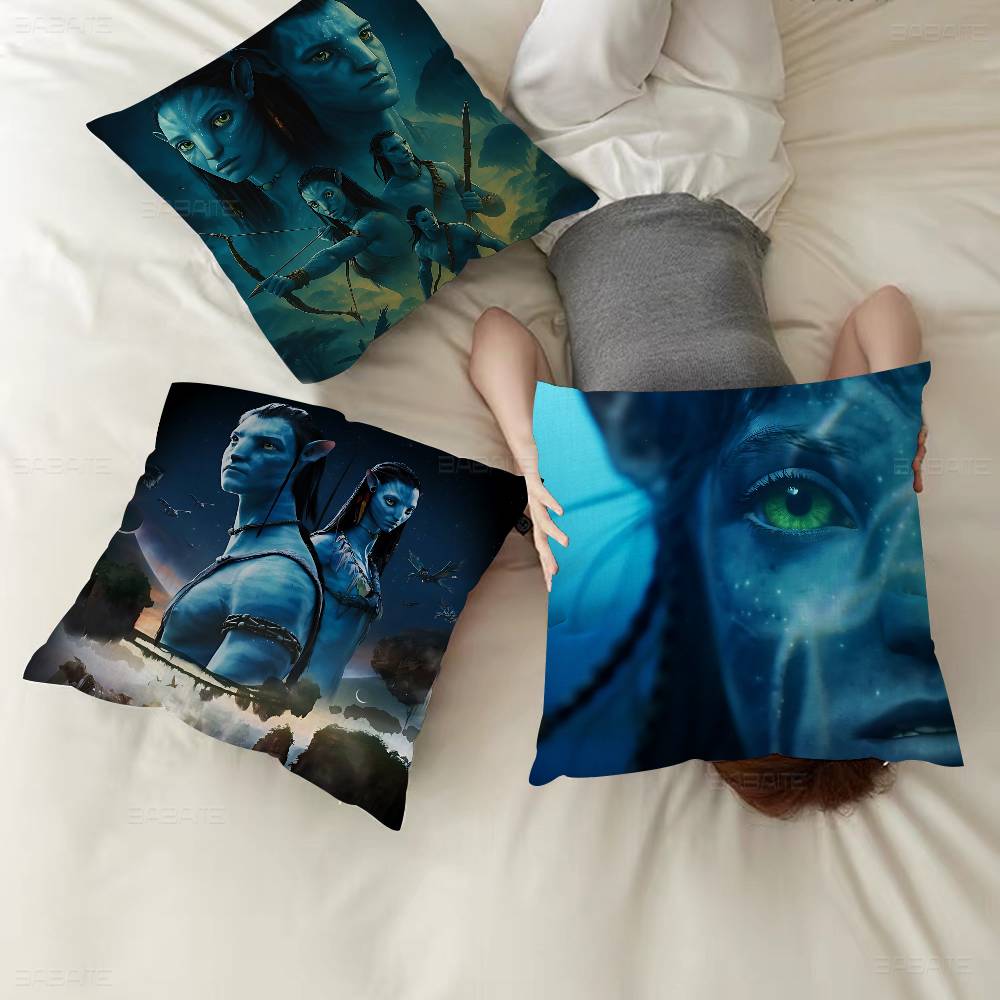 Classic Fantasy Movie A-Avatar Cushion Cover Pillow Cover Decor Pillowcase Printed Cushion Case For Couch