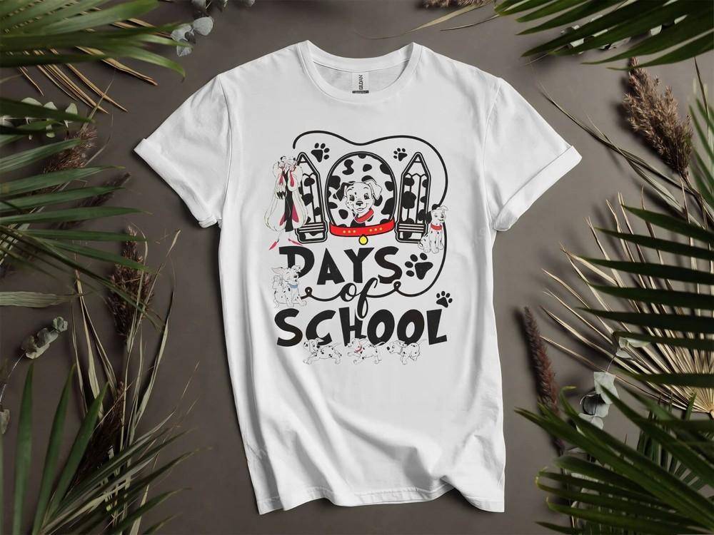 

Happy 101 Days Of School Vintage T-shirt T shirt Men Women Unisex Tshirt K517 L