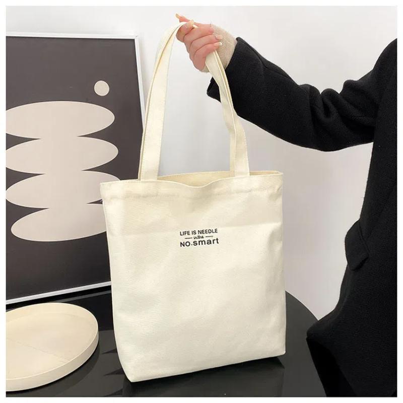 Women Canvas Tote Casual Shoulder Work Bag Large Capacity Top Handle Bag Multifunction Big Shopping Handbag