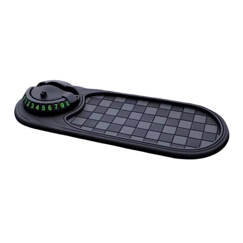 2 In 1 Dashboard Anti Slip Mat With Phone Mount 360-Degree Rotation Auto Phone Mount Non-Slip Adhesive Mat Fit For Auto
