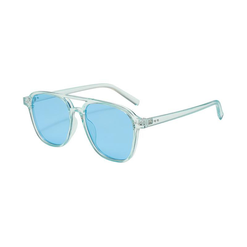 High-End Retro Aviator Sunglasses: European & American Street Style, Anti-UV Protection for Men