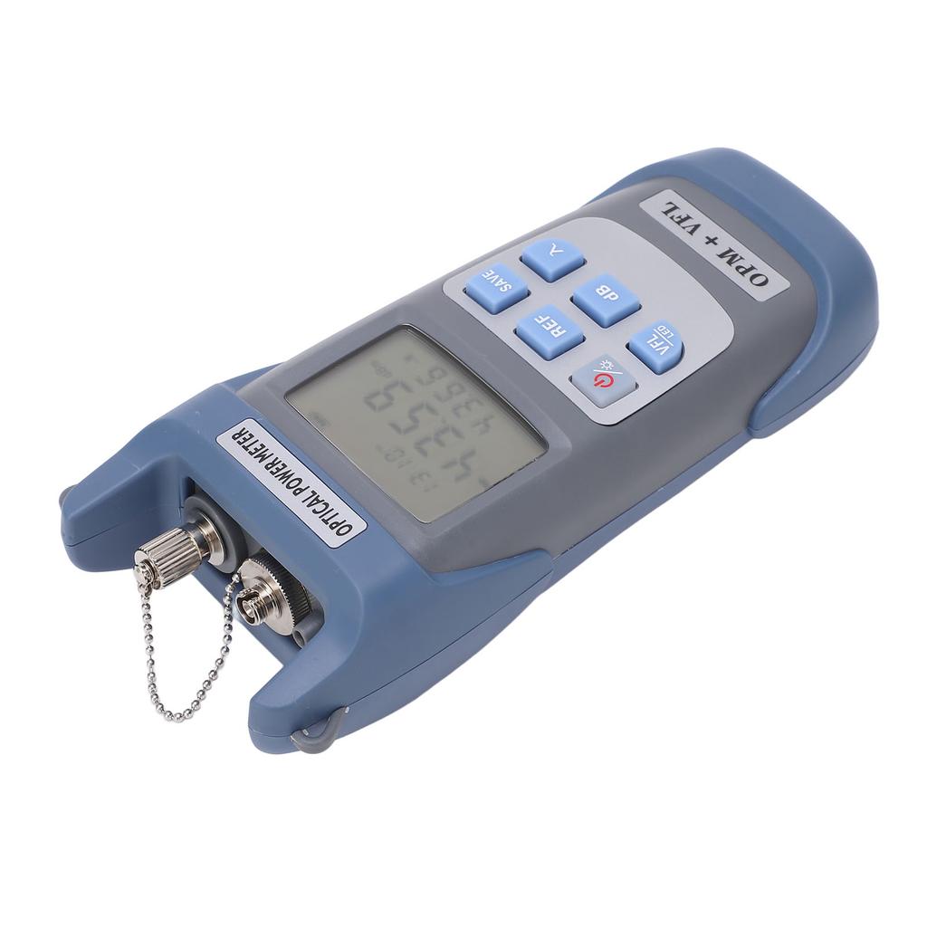 Optisk effektmåler med høy effektivitet 10MW 10km utgangsavstand optisk effekttester med LED-lys