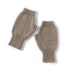 100% Pure Cashmere Unisex Fingerless Gloves - Windproof, Solid Color, Warm & Stylish