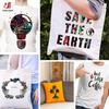 50cmx100cm Multicolor TPU Heat Transfer Vinyl Film Heat Press Machine Iron On Tshirts HTV Printing Roll DIY Clothing Hats Decor