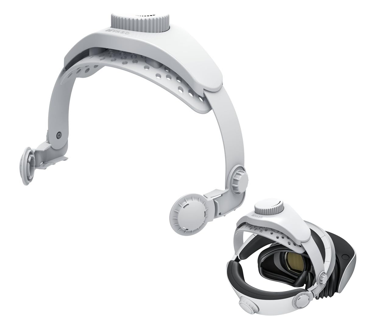 

SHEAWA PS VR2 Head Strap, Reduces Head Strap, Adjustable Headband Angle, Easy to Wear, Accessory for PlayStation VR2