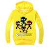 Modna Bluza z Kapturem dla Chłopców Wygodny Sweter z Nadrukiem Codzienna Wszechstronna Bluza z Kapturem Bluzy Chłopcy