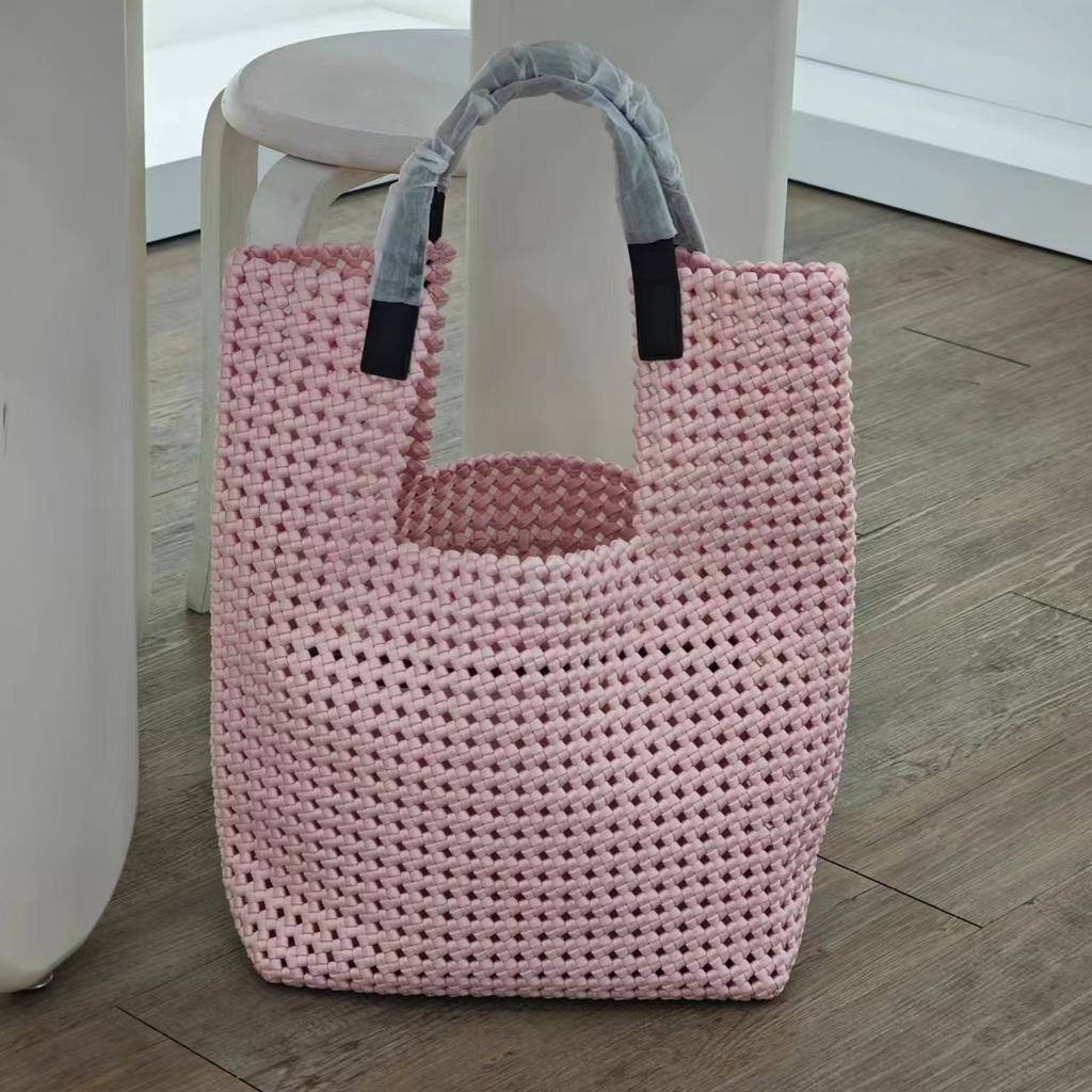 New Hand-Woven Oxford Cloth Women'S Shoulder Bag with Large Capacity Tote Bag Fashionable Mother Bag Popular Hot Selling