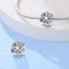 Original Copper Charms Luxury Blue Star Moon Ferris Wheel Beads Fit Bracelet Diy Women Making Delicate Gift
