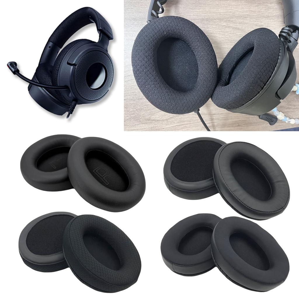Sponge Headphone Ear Pads Sweatproof Precised Sound Transmission Gaming for V4/V4 X/Professional Replacement