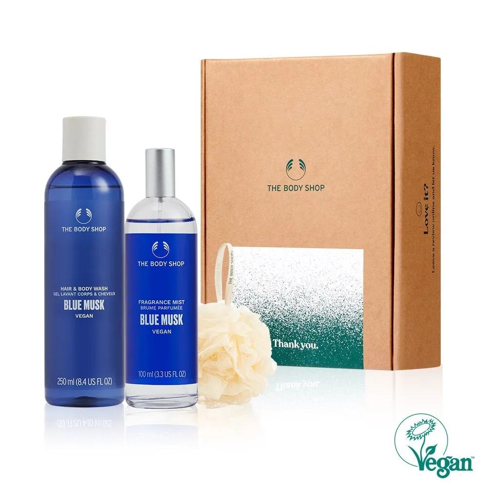 Blue Musk Duo Gift Set (Hair & Body Wash 250ml + Body Mist 100ml) (888225)