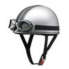 Yamaha Motor Classic Halbmotorradhelm mit Einheitsgröße Silber Co., Ltd. (Yamaha) Y-555 Schutzbrille, (57-560cm), & Stripe, Q7C-MRK-Y05-F29