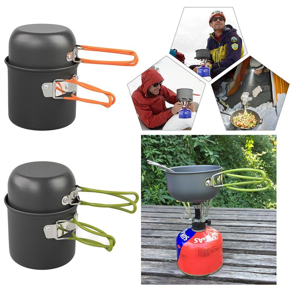 Hard Aluminum Alloy Material Camping Cookware Lightweight Outdoor Tableware  Backpacking
