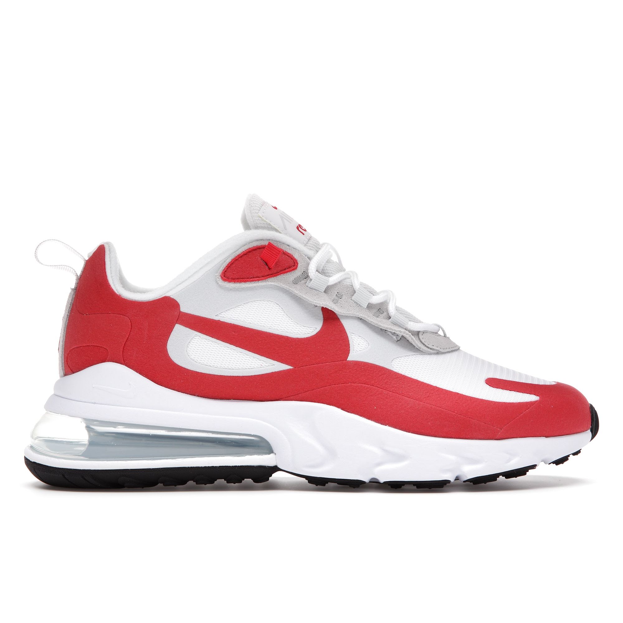 

Кроссовки унисекс Nike Air Max 270 React Air Max 1 красно-белые университетские красные CW2625-100