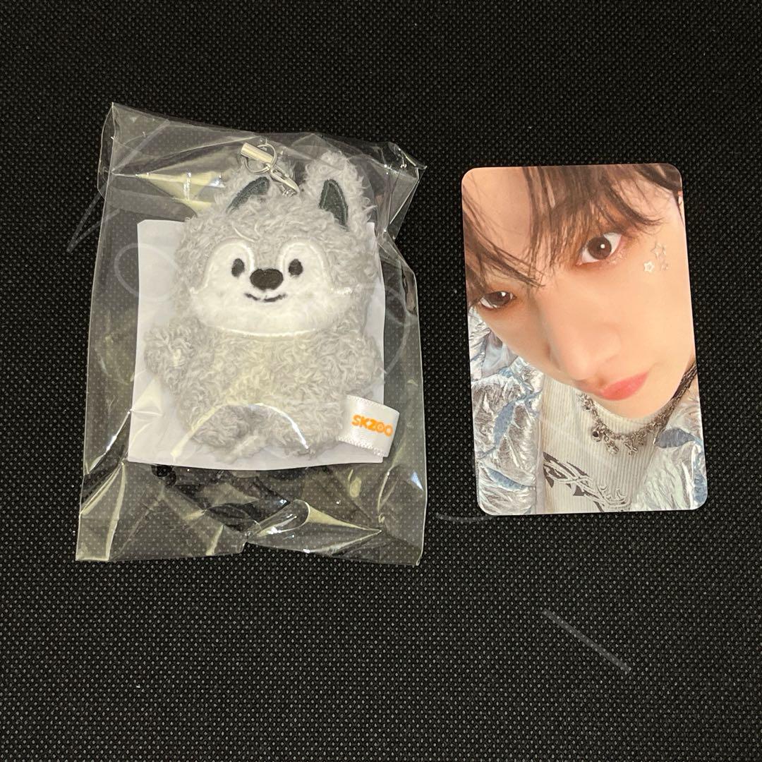 

[USED] StrayKids Wolfchan Keyring Micro Bonus