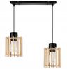 MODERN WOODEN LED CEILING HANGING LAMP