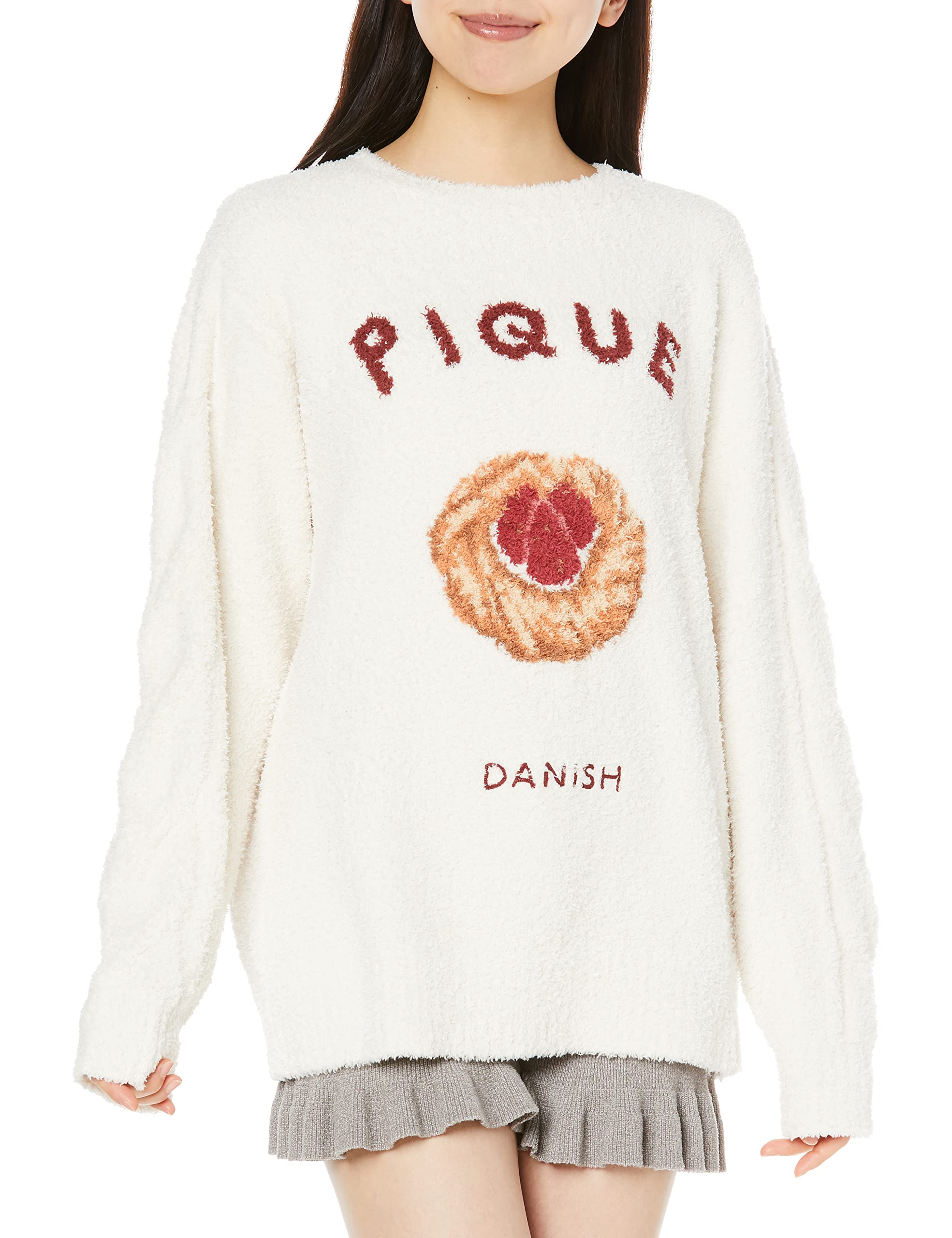 

Baby Mokopan JQD Пуловер PWNT225048 CRM F [Gelato Pique] Женский