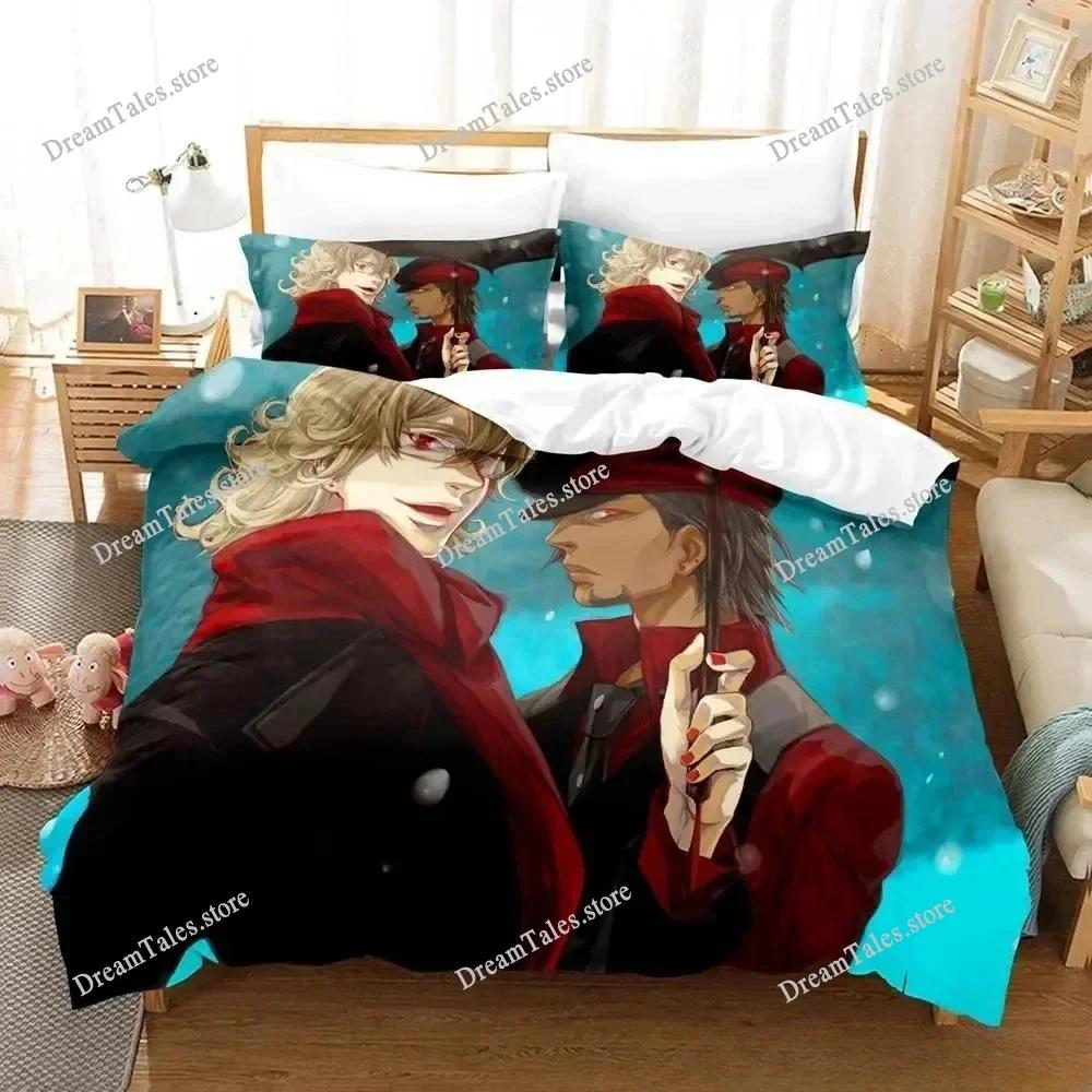Tiger & Bunny Bedding Set Single Twin Full Queen King Size Bed Set Adult Kid Bedroom Duvet Cover Sets 3D Anime Parure De Lit Bed