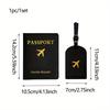 Essential travel passport set, travel accessories, passport wallet set, passport clip, travel storage wallet, card book