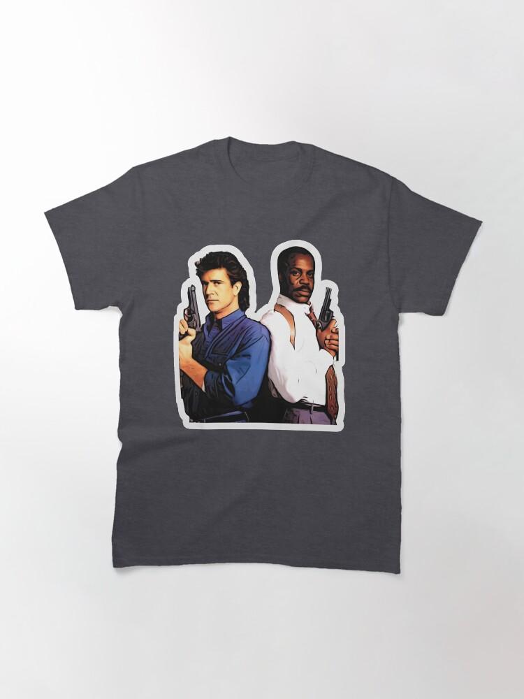 Lethal Weapon Action Movie American Police Motivational Lethal Weapon Martin Riggs And Roger Murtaugh Love You Classic T-Shirt
