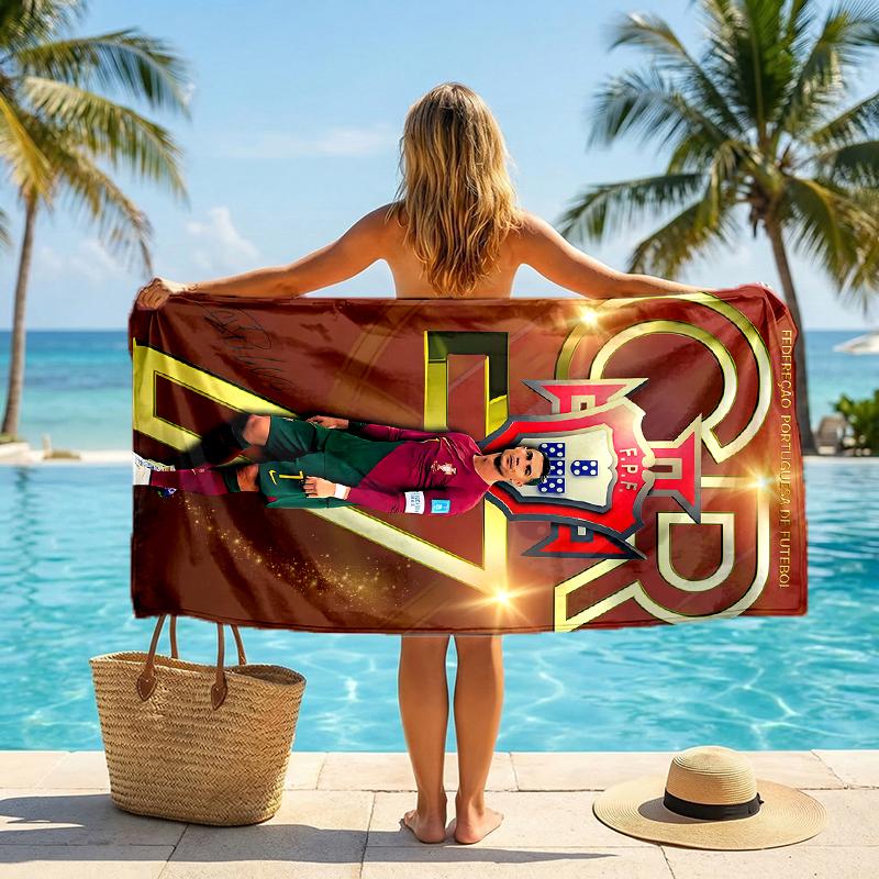 Crf Fashion Beach Towel: Ideal for Summer Adventures Soft, absorbent and quick drying suitable for swimming and bathing