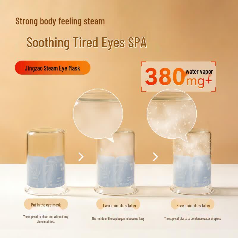 Jingdong Crafted Lavender Steam Eye Mask, 50 Count