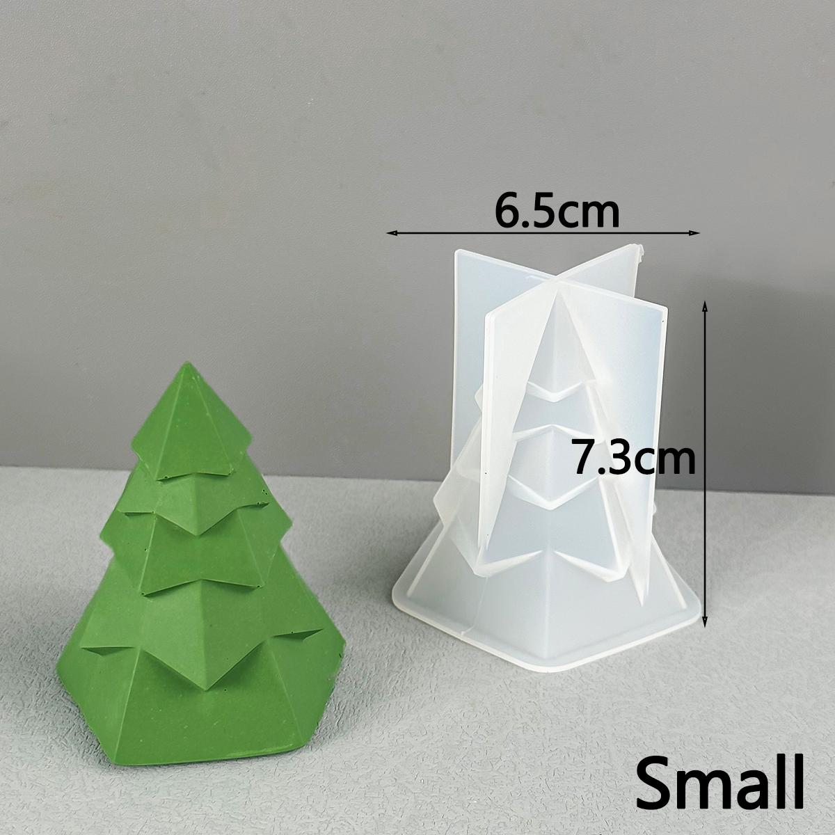 

Силиконовые формы для рождественской елки, сделай сам, ручная работа, ароматизированная гипсовая форма для свечей, рождественский подарок, праздничные атрибуты, домашний декор, поделки