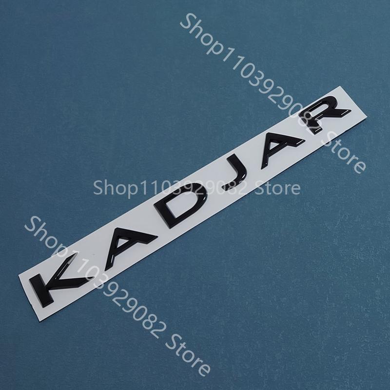 KOLEOS KADJAR Letter Word Badge Sticker Rear Trunk Hood Grille Logo Emblem Decal For Renault Car Accessories