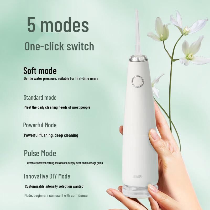 BAIR M9 Portable Water Flosser CN plug (adapter included)
