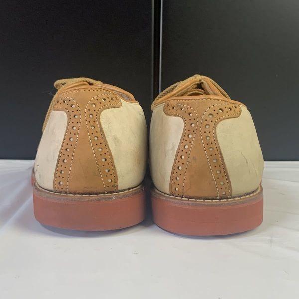 JARMAN/USA Made/Saddle Shoes Business Shoes/Size 12 D/29.0-29.5cm/Brown×Ivory/(USED)