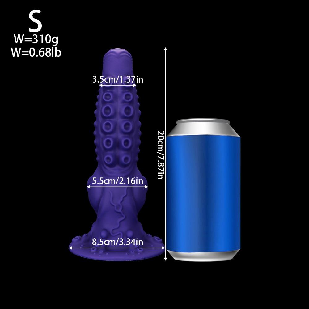 Octopus Tentacle Silicone Anal Plug Dildo Soft Anal Dilator Flexible Prostate Massager Adult Sex Toy for Men Women