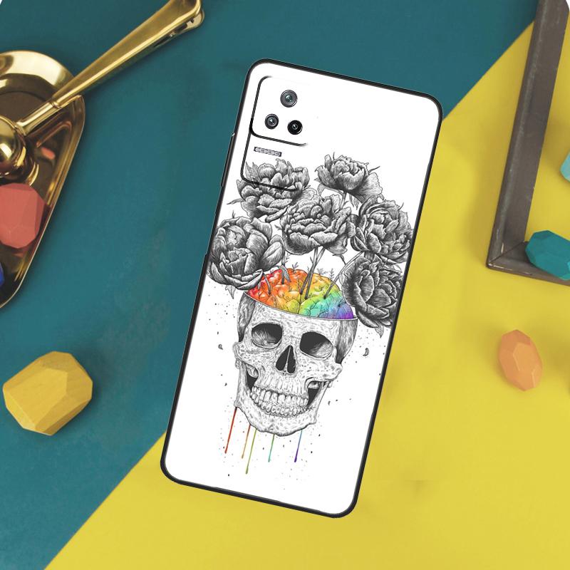 Anatomy Brain Case For Xiaomi 13 14 15 Ultra 11T 12T 13T 14T Pro POCO X7 Pro X3 X5 X6 F5 F6 M6 Pro Funda