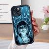 JJK Mahito Phone Case for iPhone 17 16 15 14 13 12 11 Air Pro Max Plus Black Soft TPU Shockproof Cover