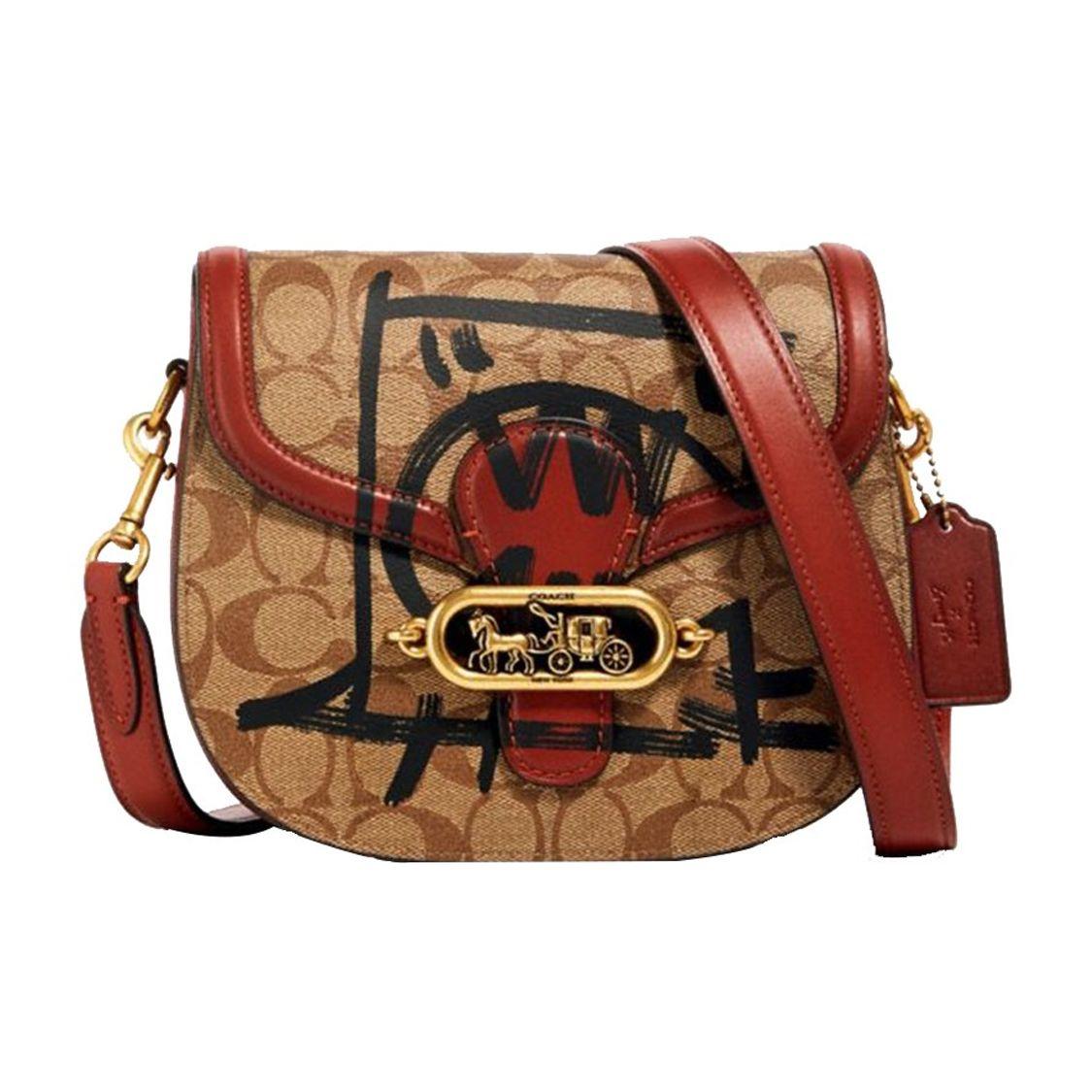 Coach Women Crossbody Bag Classic Signature Canvas Daily Commute 1501-OLOT8 Basic Set (Bag+Dust Bag)