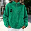Women's Zip-Up Jacket Casual Outerwear Top for Daily Wear