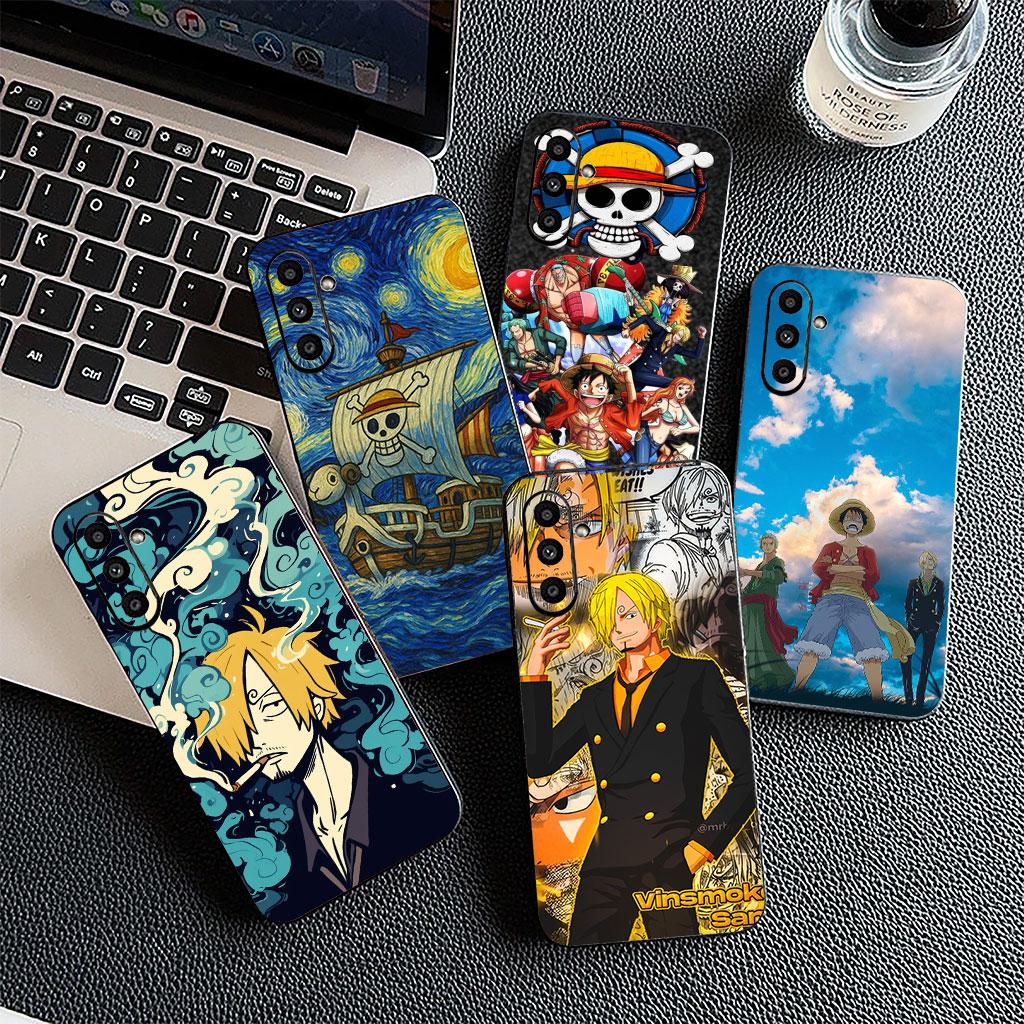 Soft Phone Cover for Samsung Galaxy A05 A06 A14 A50 A51 A52 A12 A13 A17 A70 A07 A25 A26 A56 A23 M53 Case Sanji One Luffy Pieces