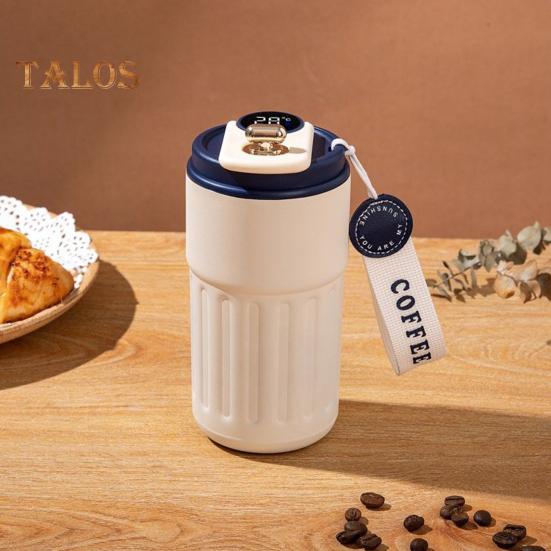 Smart Thermal Cup with LCD Display 450ml Stainless Steel Coffee Mug Hot And Cold Drink Cup Insulated Intelligent Drinkware