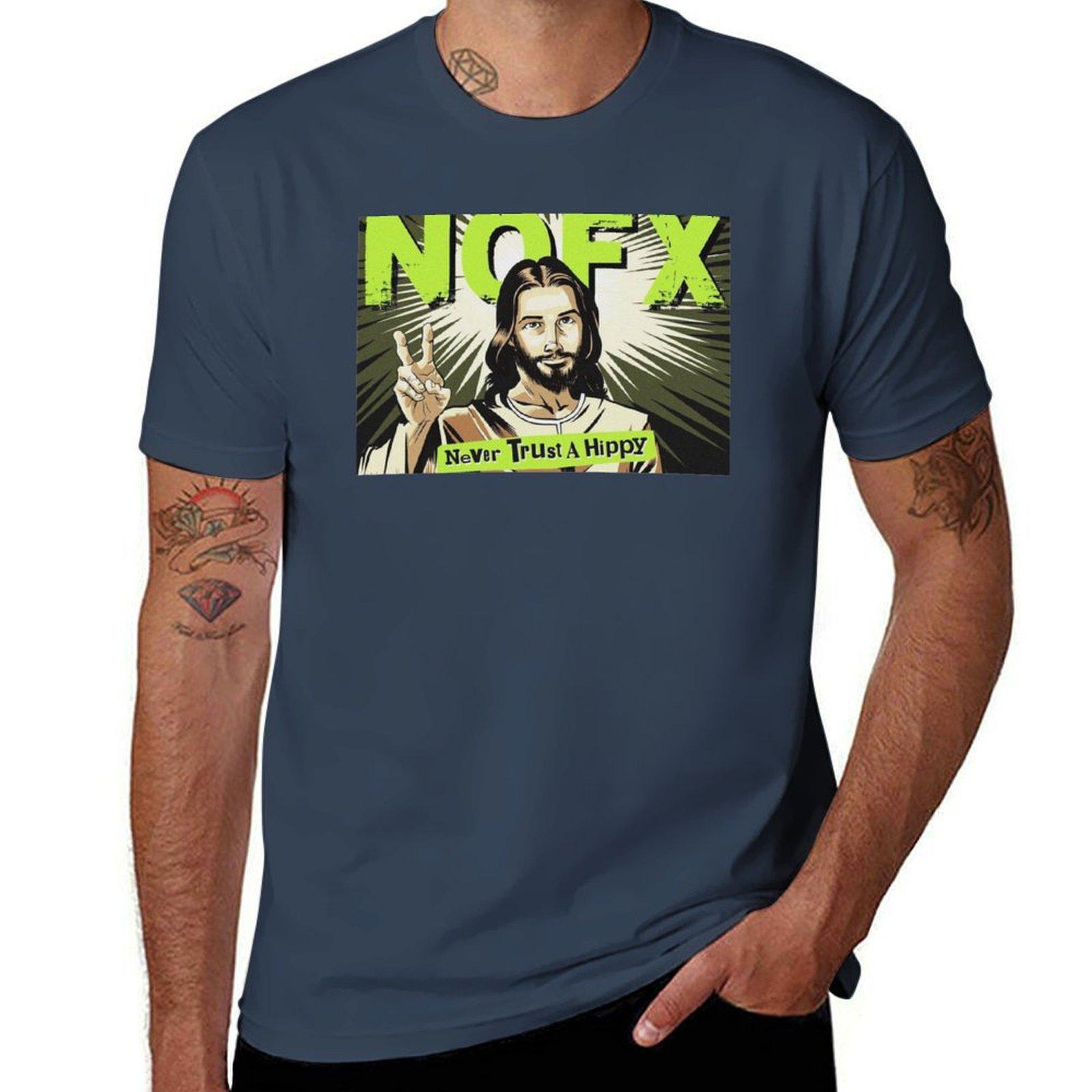 Never Trust A Hippy Tshirt Breathable Travel Tshirt S