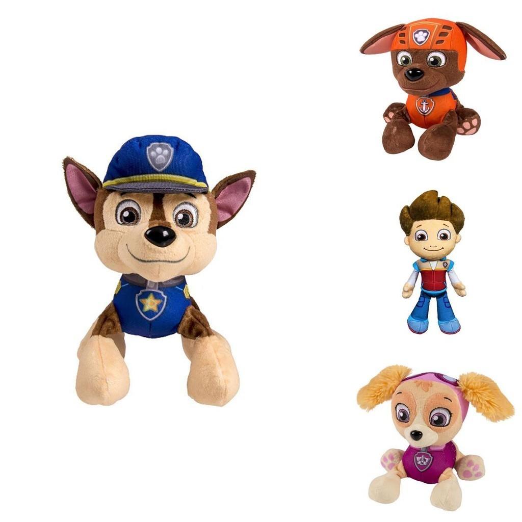 Entzückende Paw Patrol Plüschtiere mit Ryder Marshall Rubble Chase Rocky Zuma Skye