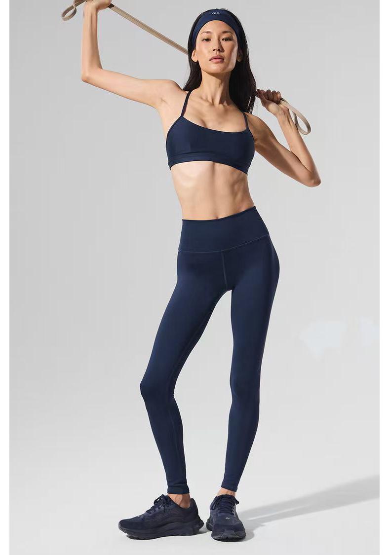 

Summer Alo High-Waisted Tummy Control Yoga Pants with Butt Lifting and Stretch for Casual and Fitness Wear Extra Large