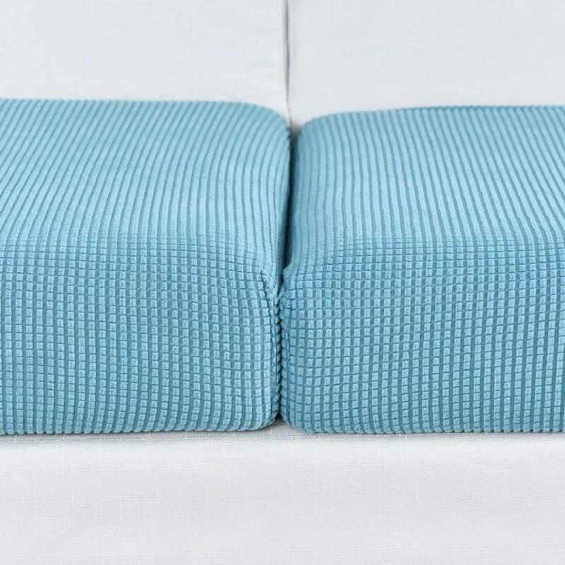 Funda de Cojín de Asiento de Sofá Funda de Silla Extraíble Jacquard Funda Elástica Lavable Protector de Muebles 1/2/3/4 Plazas