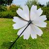 PVC Rotating Sunflower Liucai Wave Point Garden Yard Wind Spinner  Outdoor Party Picnic Decor