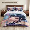 zoey Personalized Custom Name 3‑Piece Bedding Set Soft Duvet Cover Set For Bedroom Home Decor