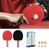 Portable Table Tennis Net Racket Retractable Net Set Trainer Sports Training Set