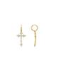 Earrings - LUXENTER - Lysay - 18k Gold Plated - Brilliant Zircons - Gold Plated