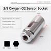 Allsome 5 Pcs Auto O2 Oxygen Sensor Socket Offset Wrench Remover Tool Thread Chaser Tool Apanese European Style Oxygen Sensing Wrench