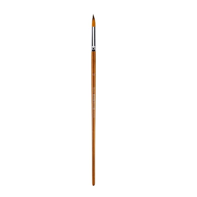 Long Handle Artist Paintbrush for Large Canvas Painting Wooden Grip Professional Nylon Bristles Multi Head Avaliable
