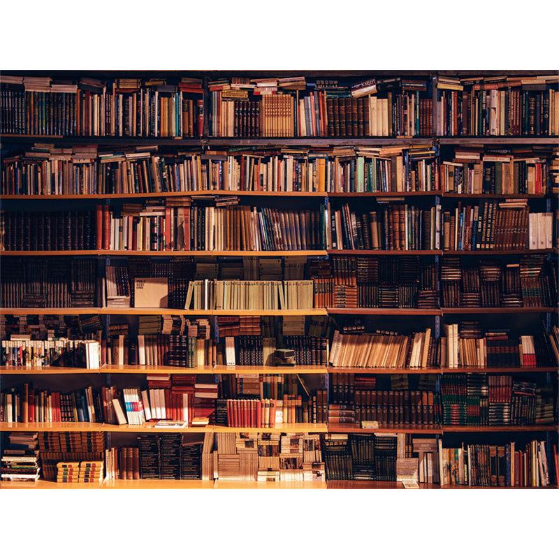 High-Definition Douyin-Moderator-Hintergrund: Bücherregal Bürodeko