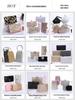 Chic Evening Pleated Sequin Clutch: Trendy Crossbody Handbag with Clasp and Chain