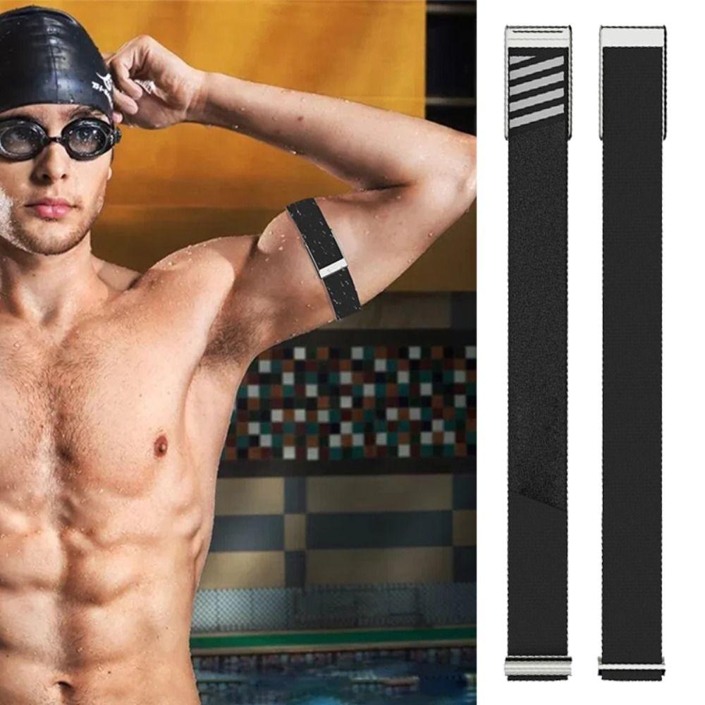 Nastavitelný nylonový sportovní pásek Vodotěsný elastický pásek na biceps pro Whoop 5.0 One/Peak/Life(MG) Zdatnost